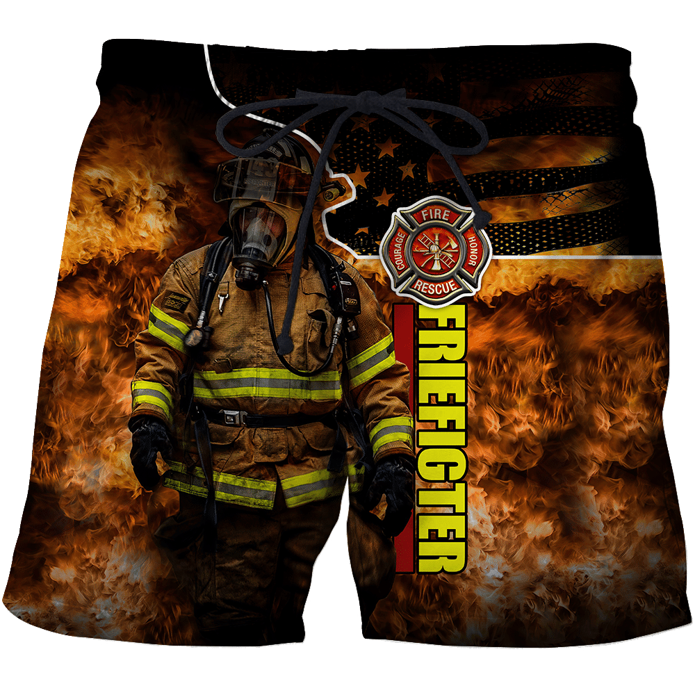 Brave Firefighter-Fireman Shirts For Men and Women TA