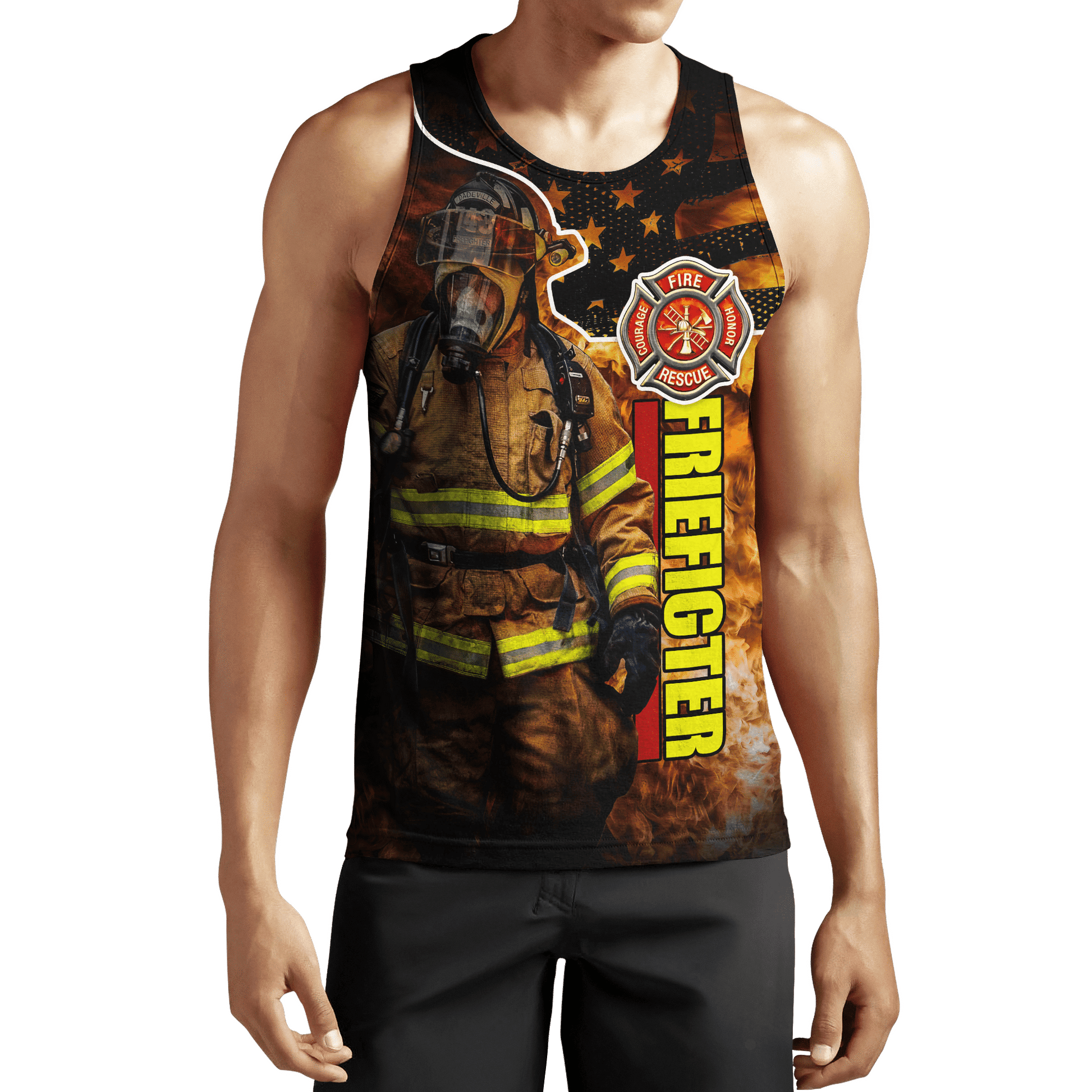 Brave Firefighter-Fireman Shirts For Men and Women TA