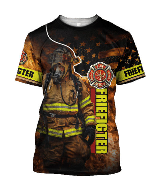 Brave Firefighter-Fireman Shirts For Men and Women TA