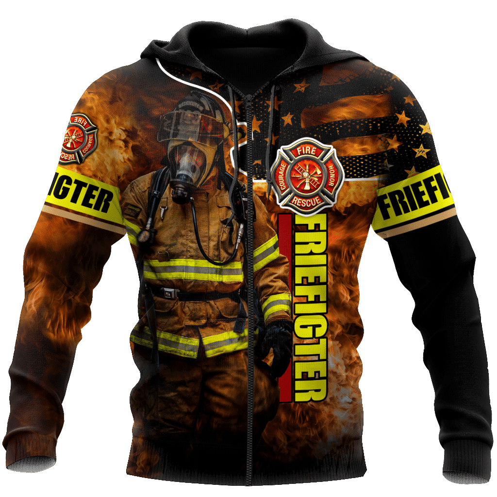 Brave Firefighter-Fireman Shirts For Men and Women TA