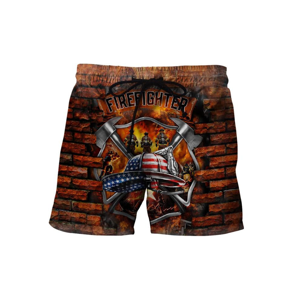 Brave Firefighter-Fireman Shirts For Men and Women DA