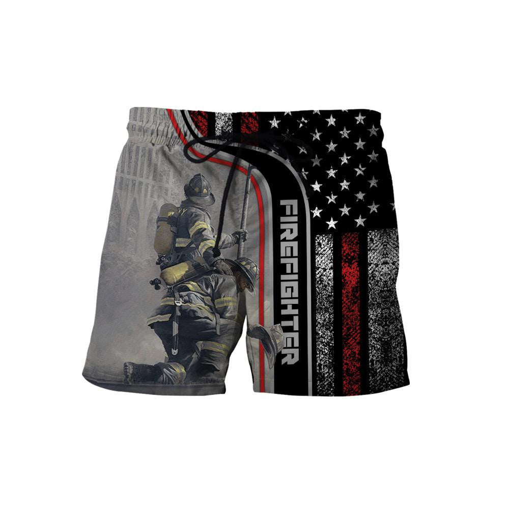 Firefighter never forget our fallen brothers shirt & short for men and women PL