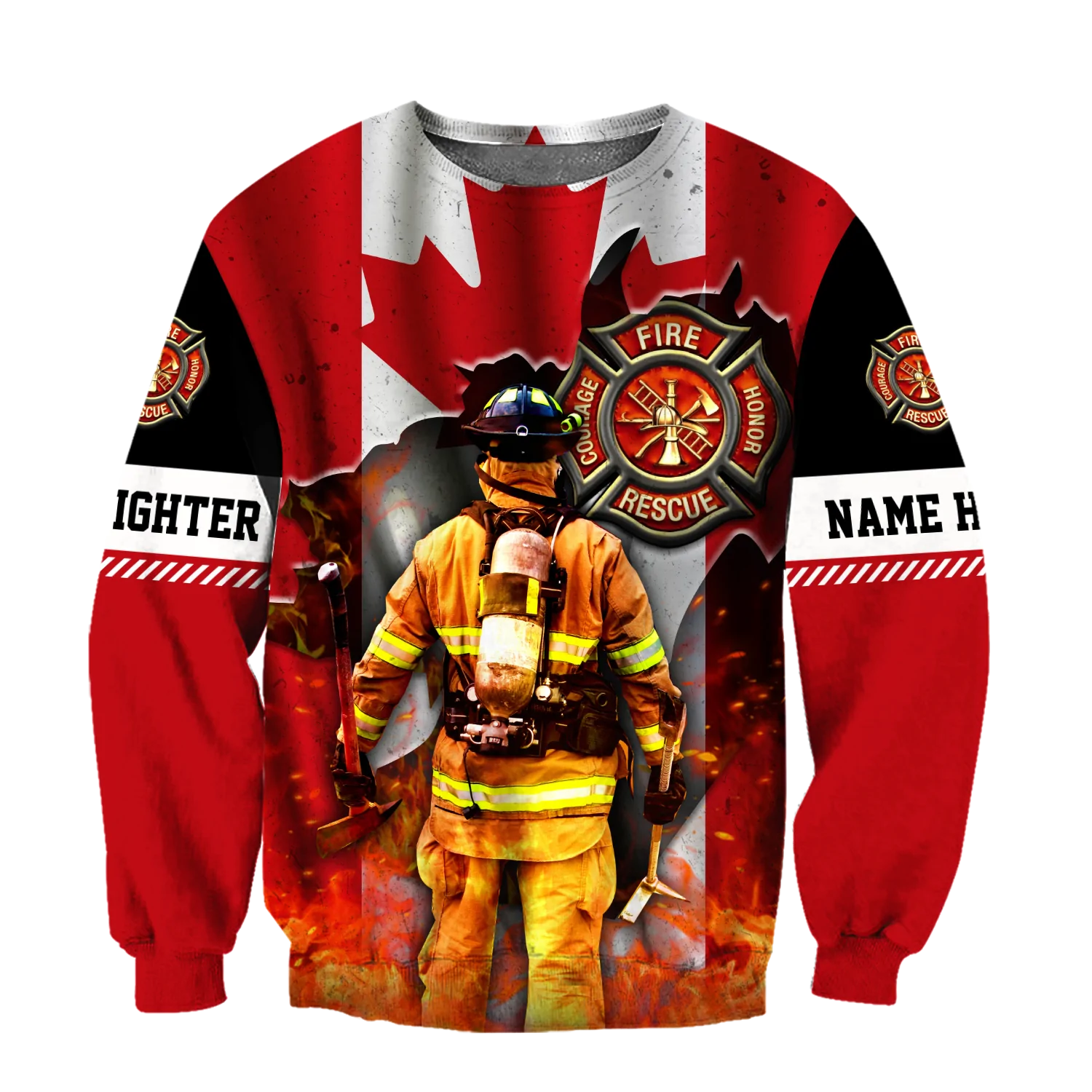 Firefighter Canadian Shirts