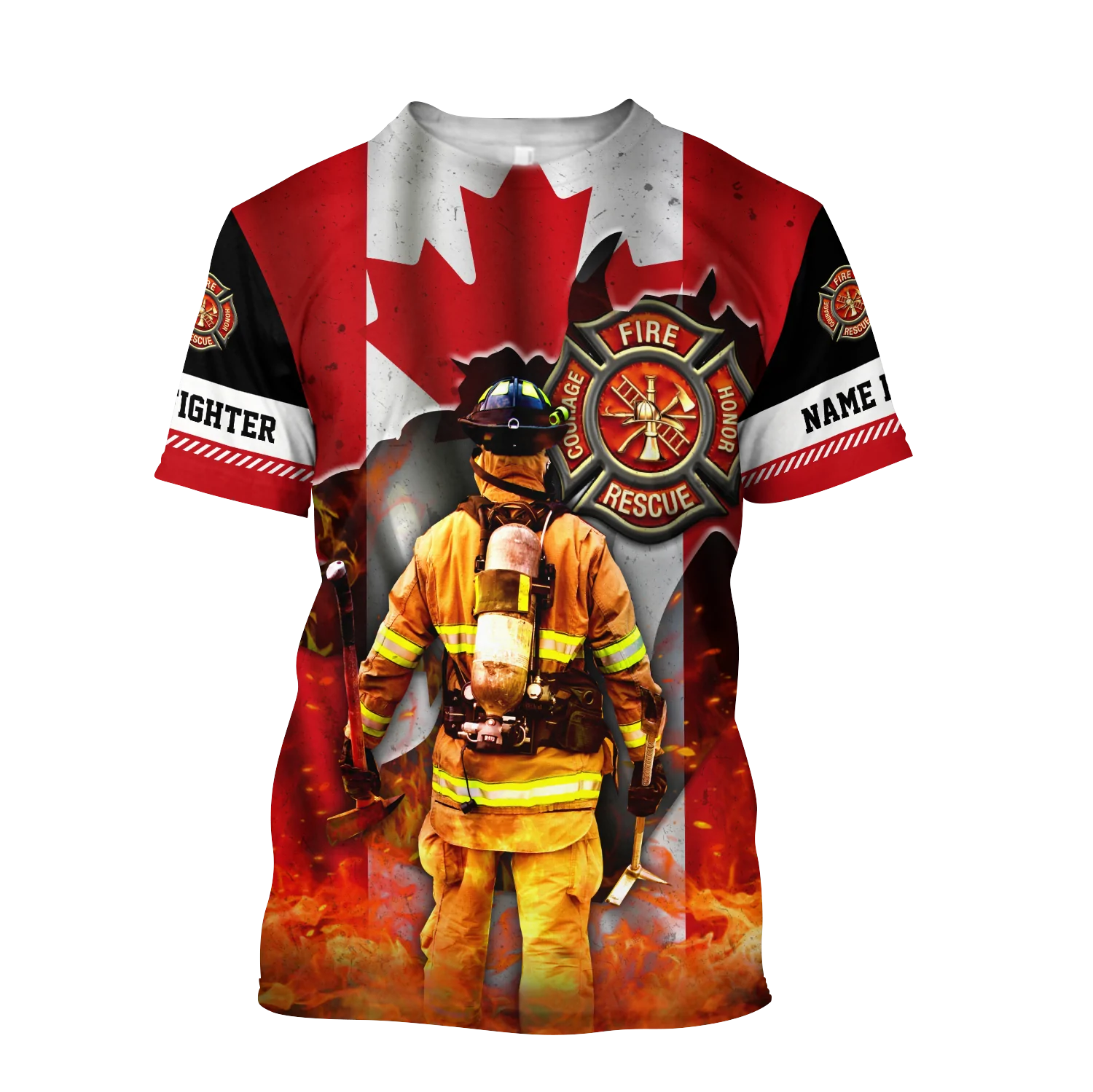 Firefighter Canadian Shirts