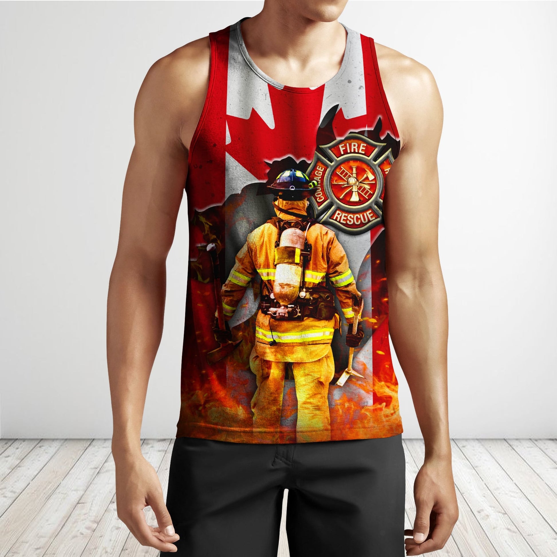 Firefighter Canadian Shirts