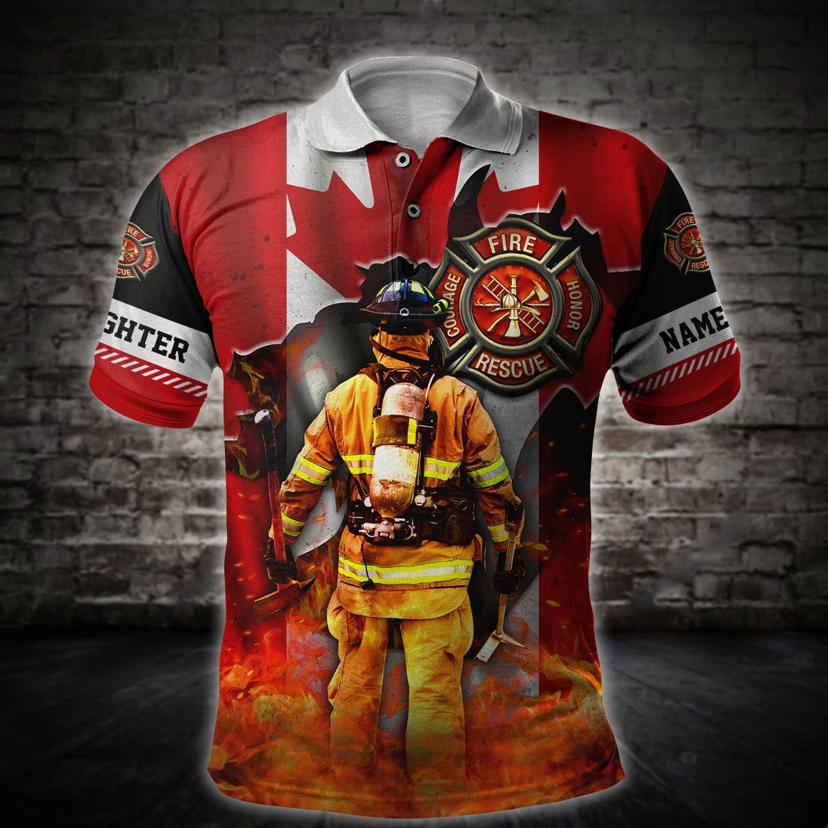 Firefighter Canadian Shirts