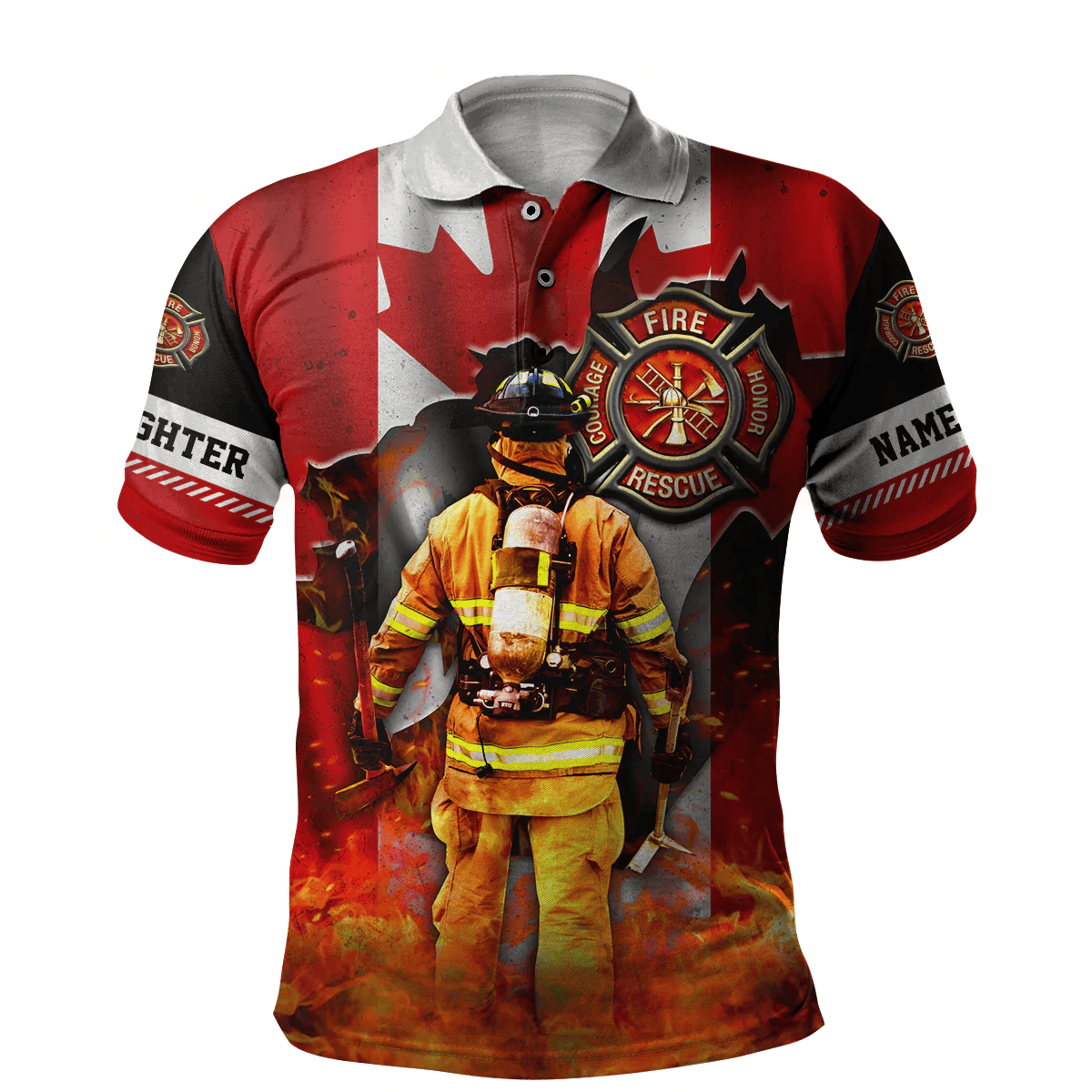 Firefighter Canadian Shirts