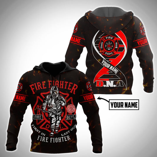 Customize Name Firefighter Unisex Shirts DAHH