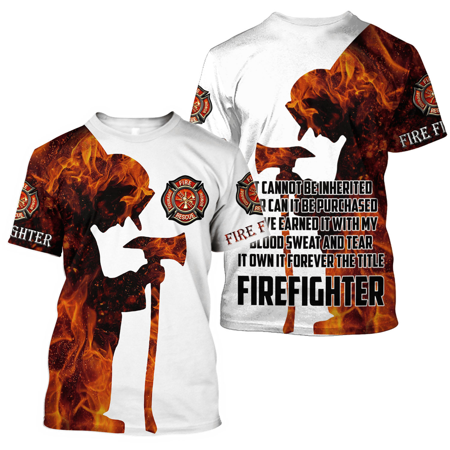 Proud to be Firefighter Shirts For Men and Women HAC