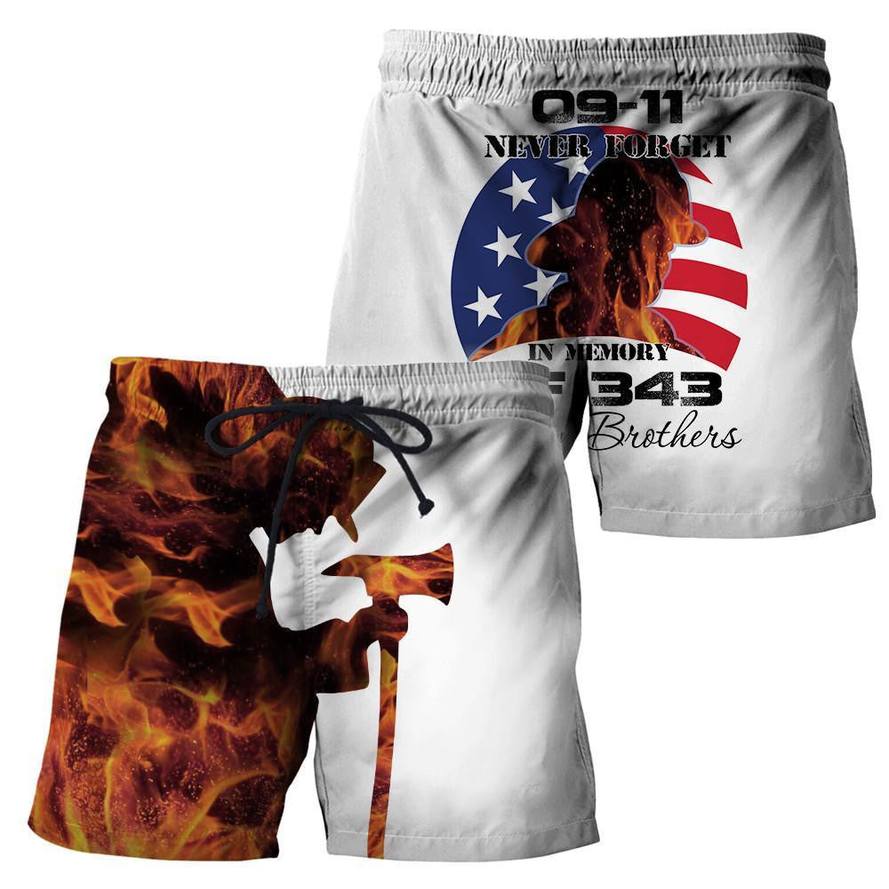 Firefighter Never Forget Our Fallen Brothers 3D All Over Printed For Men And Women Hoodie