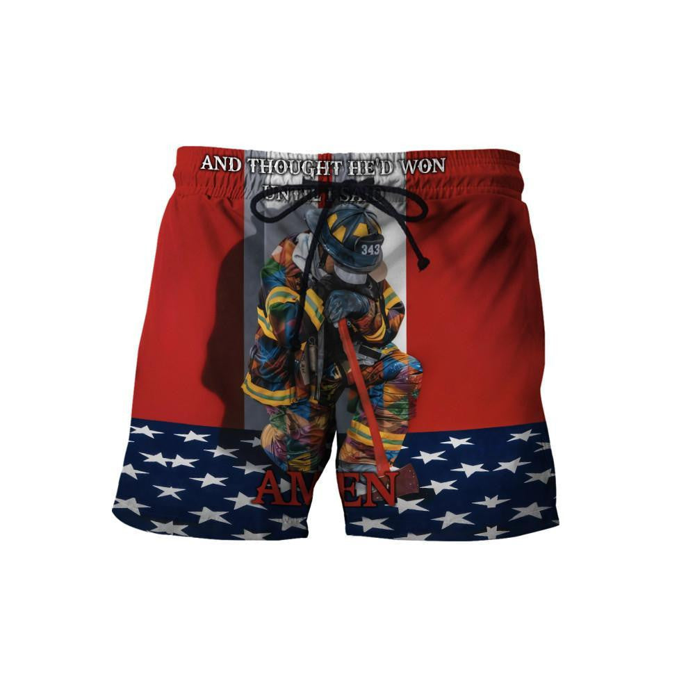 Firefighter 3D All Over Printed For Men And Women Hoodie