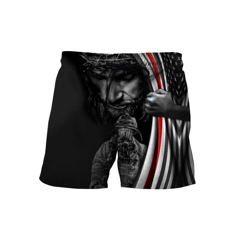 Don'T Be Afraid, Just Have Faith For Firefighter 3D Printed Hoodie For Men And Women