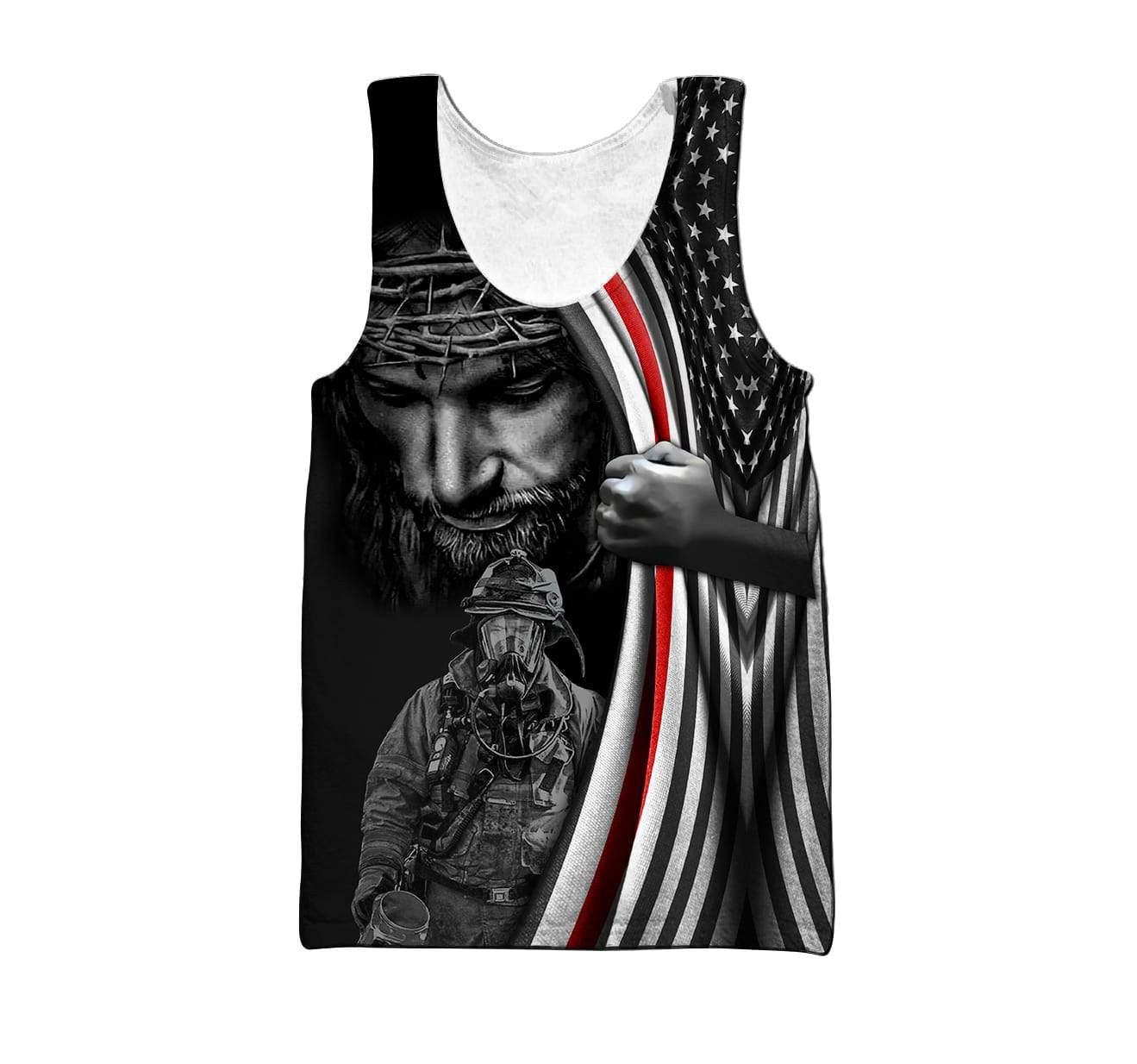 Don'T Be Afraid, Just Have Faith For Firefighter 3D Printed Hoodie For Men And Women