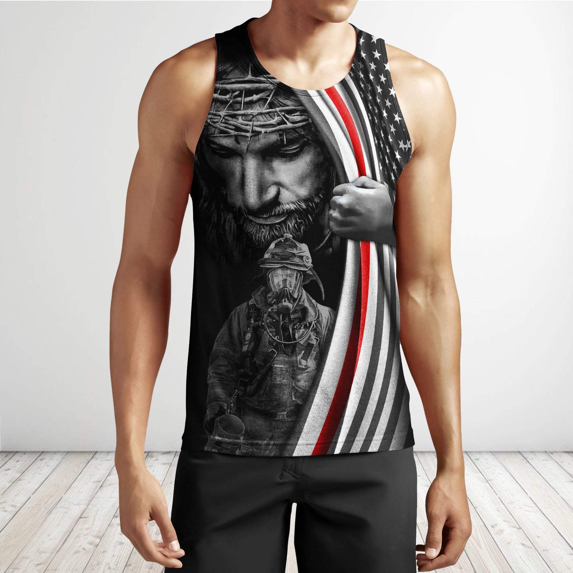 Don'T Be Afraid, Just Have Faith For Firefighter 3D Printed Hoodie For Men And Women