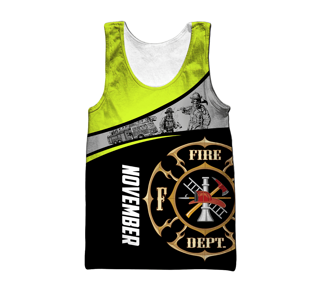 November Firefighter Hoodie For Men And Women