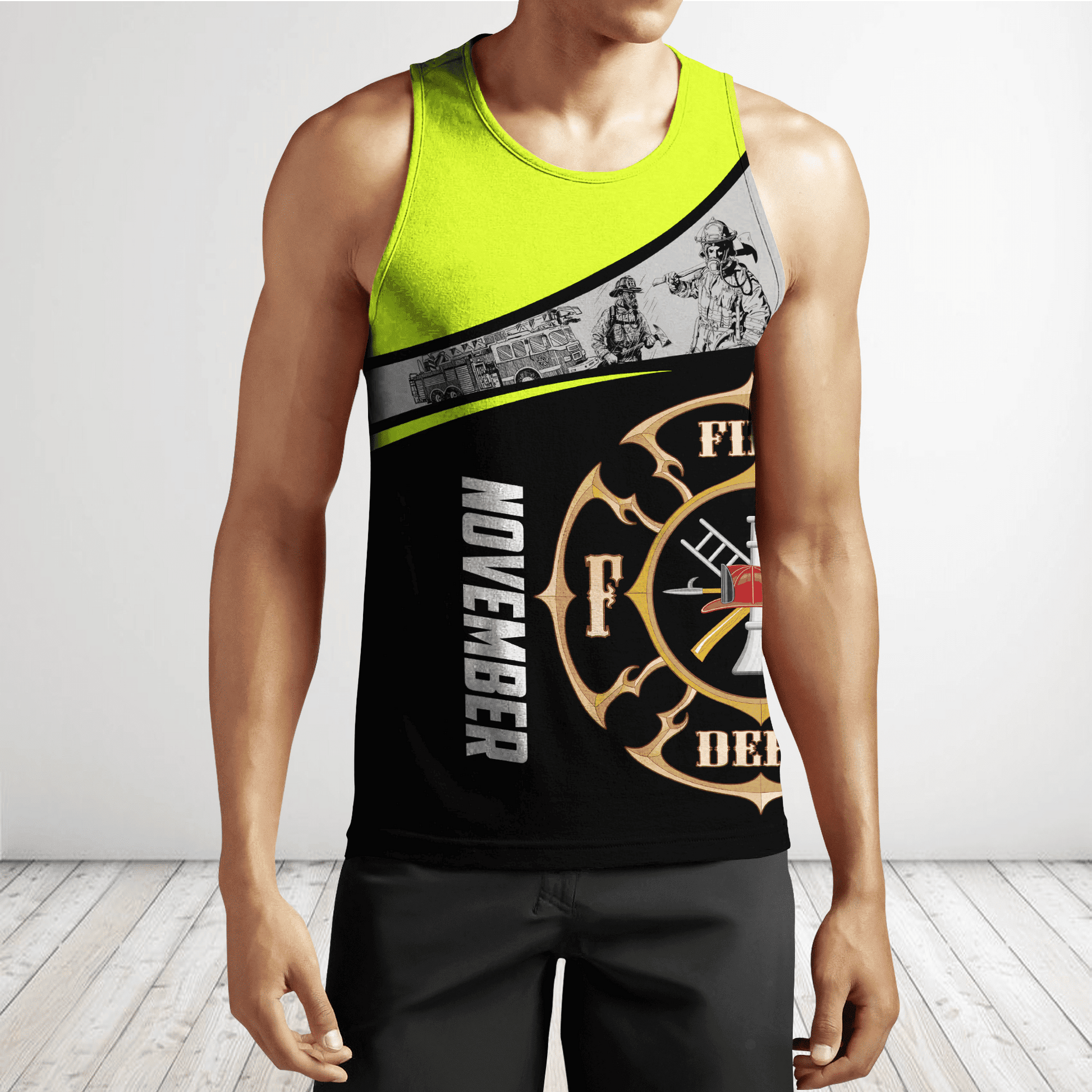 November Firefighter Hoodie For Men And Women