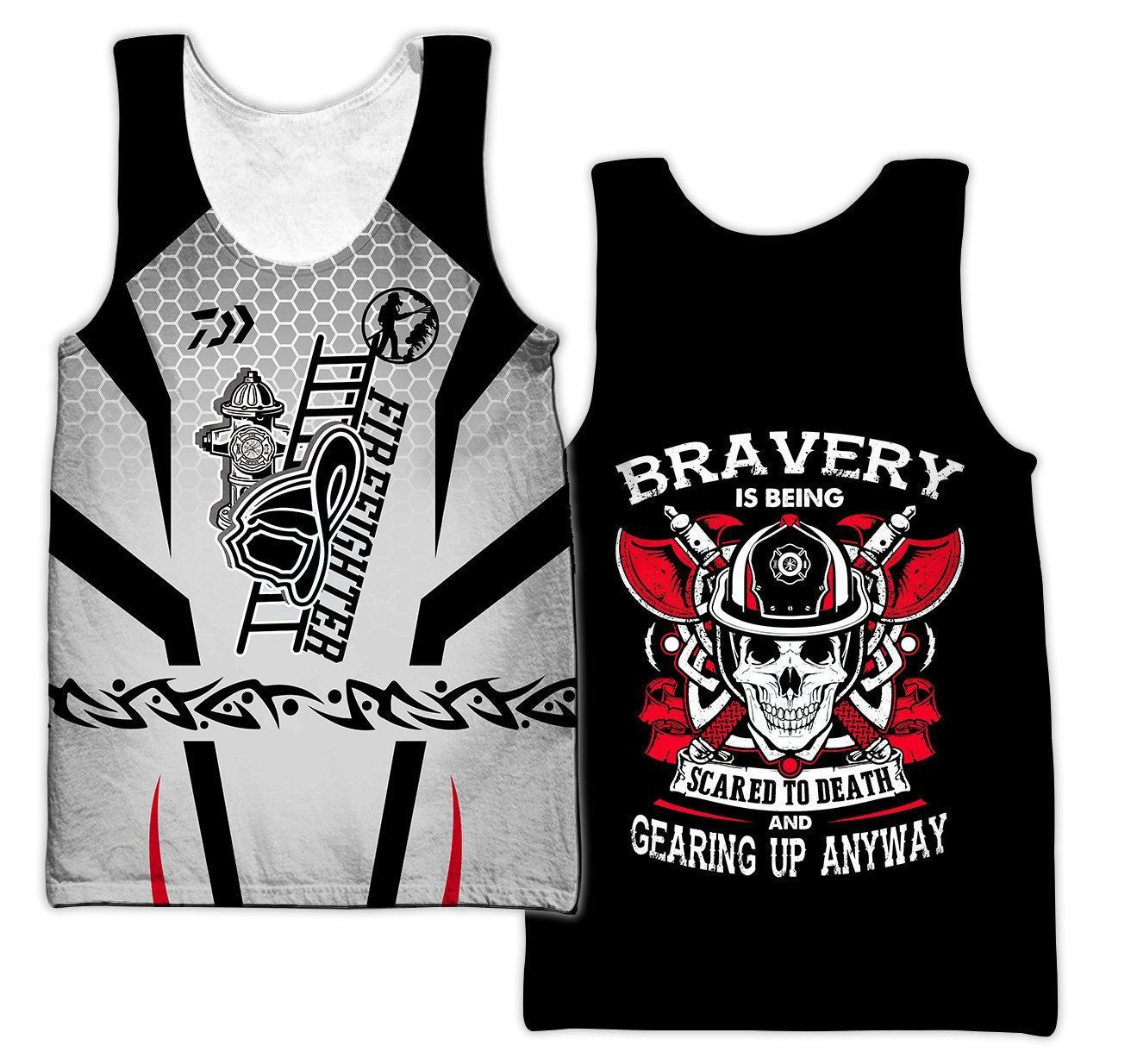 Go Forward Brave Firefighter Hoodie Shirts For Men And Women