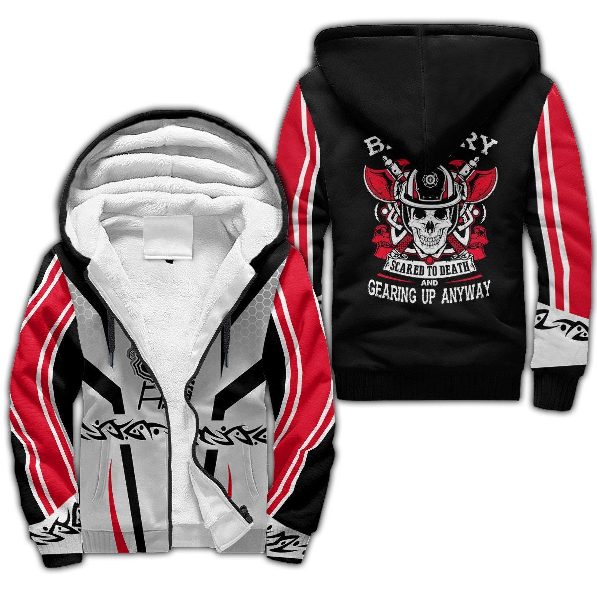 Go Forward Brave Firefighter Hoodie Shirts For Men And Women