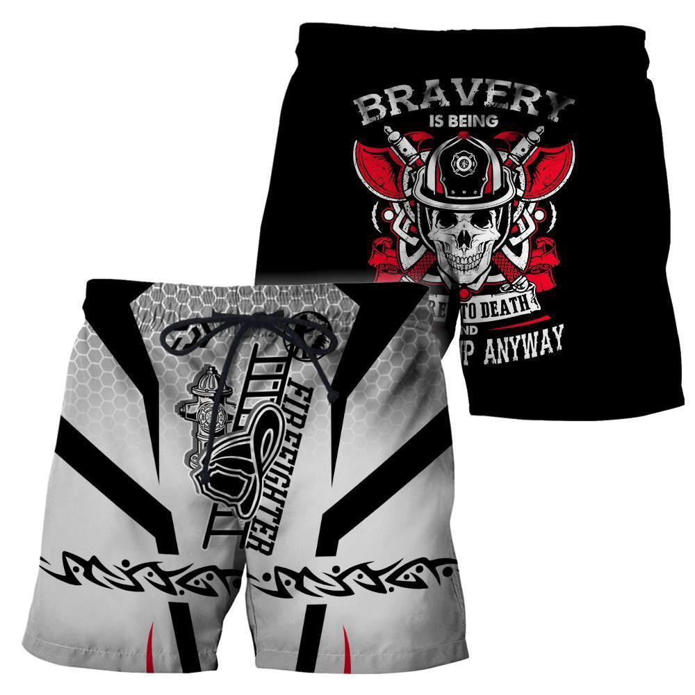 Go Forward Brave Firefighter Hoodie Shirts For Men And Women