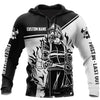 Personalized Firefighter Black White Color 3D All Over Printed Hoodie For Men And Women