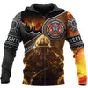 Brave Firefighter 3D All Over Printed Hoodie Shirt