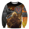 Brave Firefighter 3D All Over Printed Hoodie Shirt