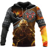 Brave Firefighter 3D All Over Printed Hoodie Shirt