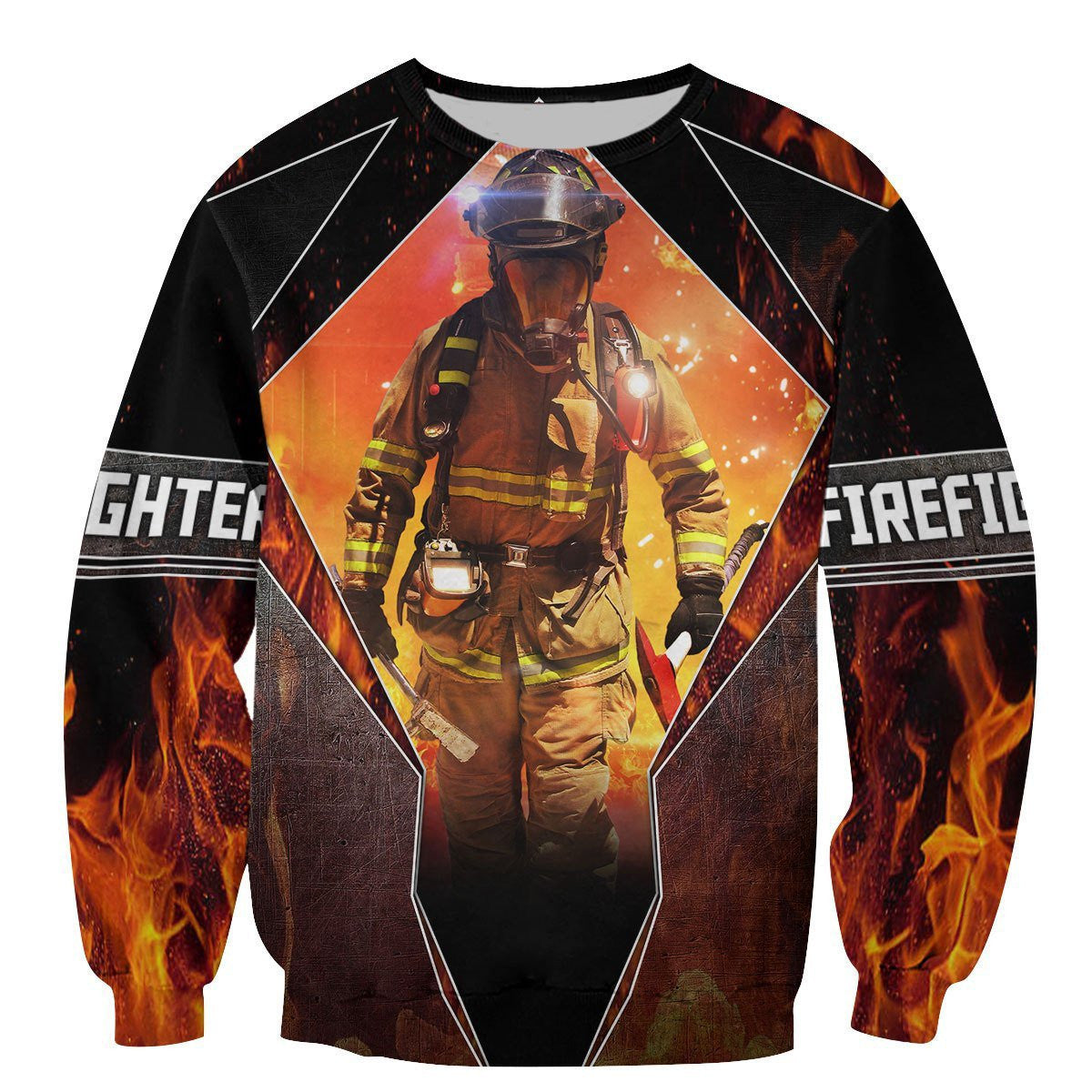 I'M A Brave Firefighter 3D All Over Printed Hoodie