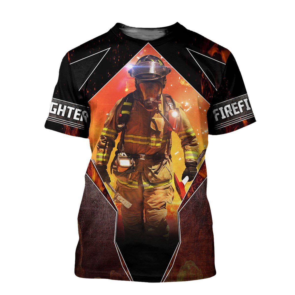 I'M A Brave Firefighter 3D All Over Printed Hoodie