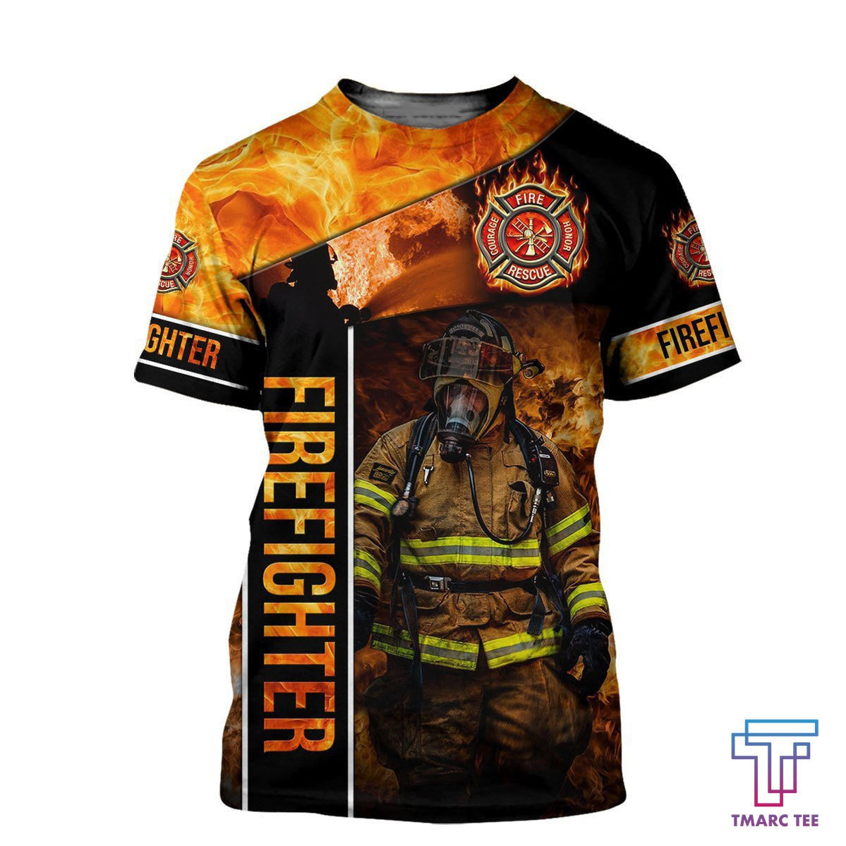 Brave Firefighter Hoodie Shirt MP