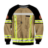 Customize Name Firefighter 3D All Printed Hoodie For Men And Women MH