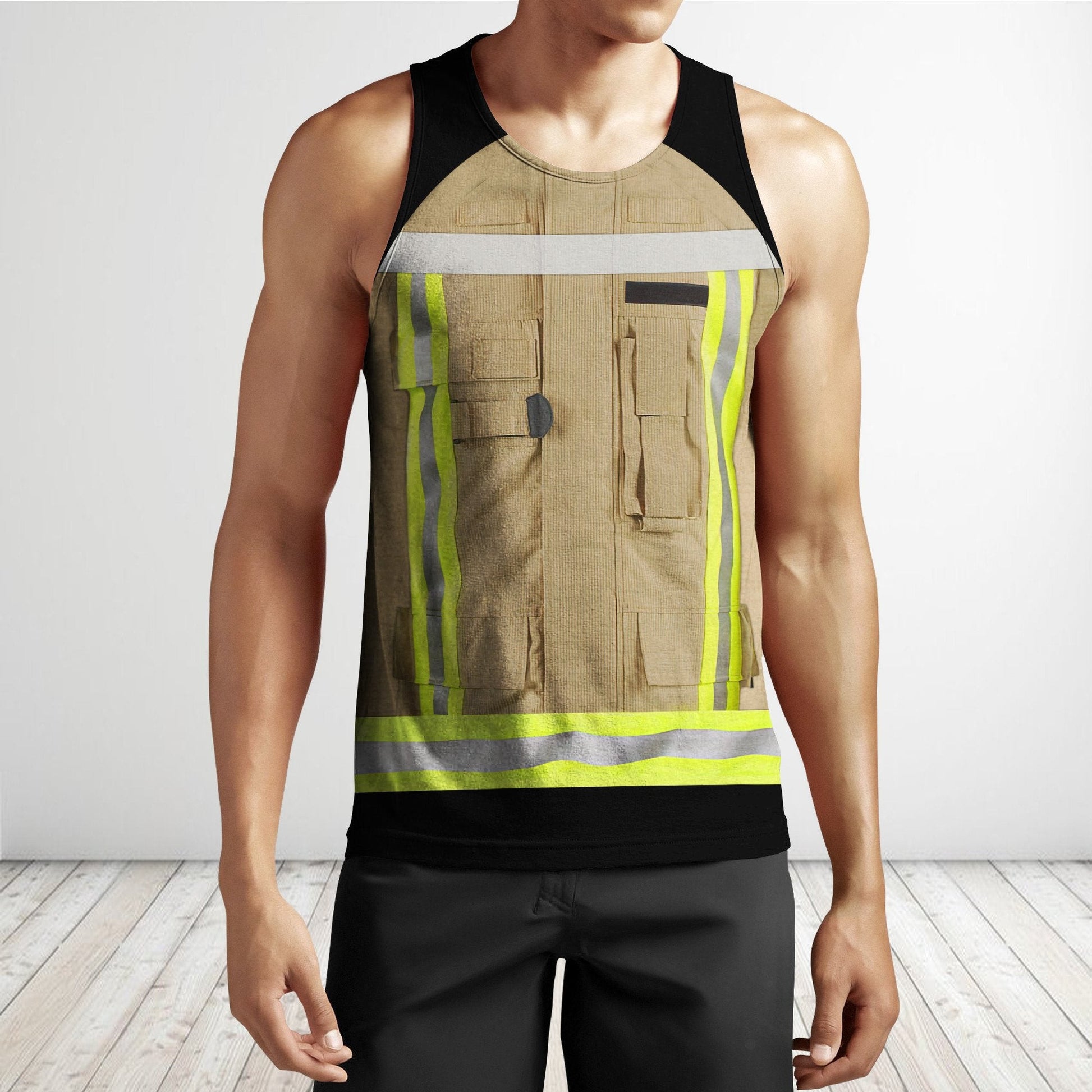 Customize Name Firefighter 3D All Printed Hoodie For Men And Women MH