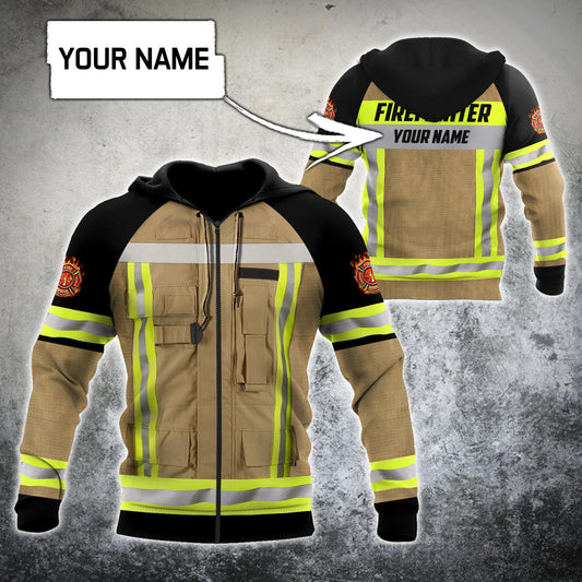 Customize Name Firefighter Unisex Shirts MH