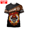 Customize Name Firefighter Unisex Shirts SN