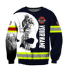 Customize Name Firefighter Hoodie Shirts For Men And Women MH