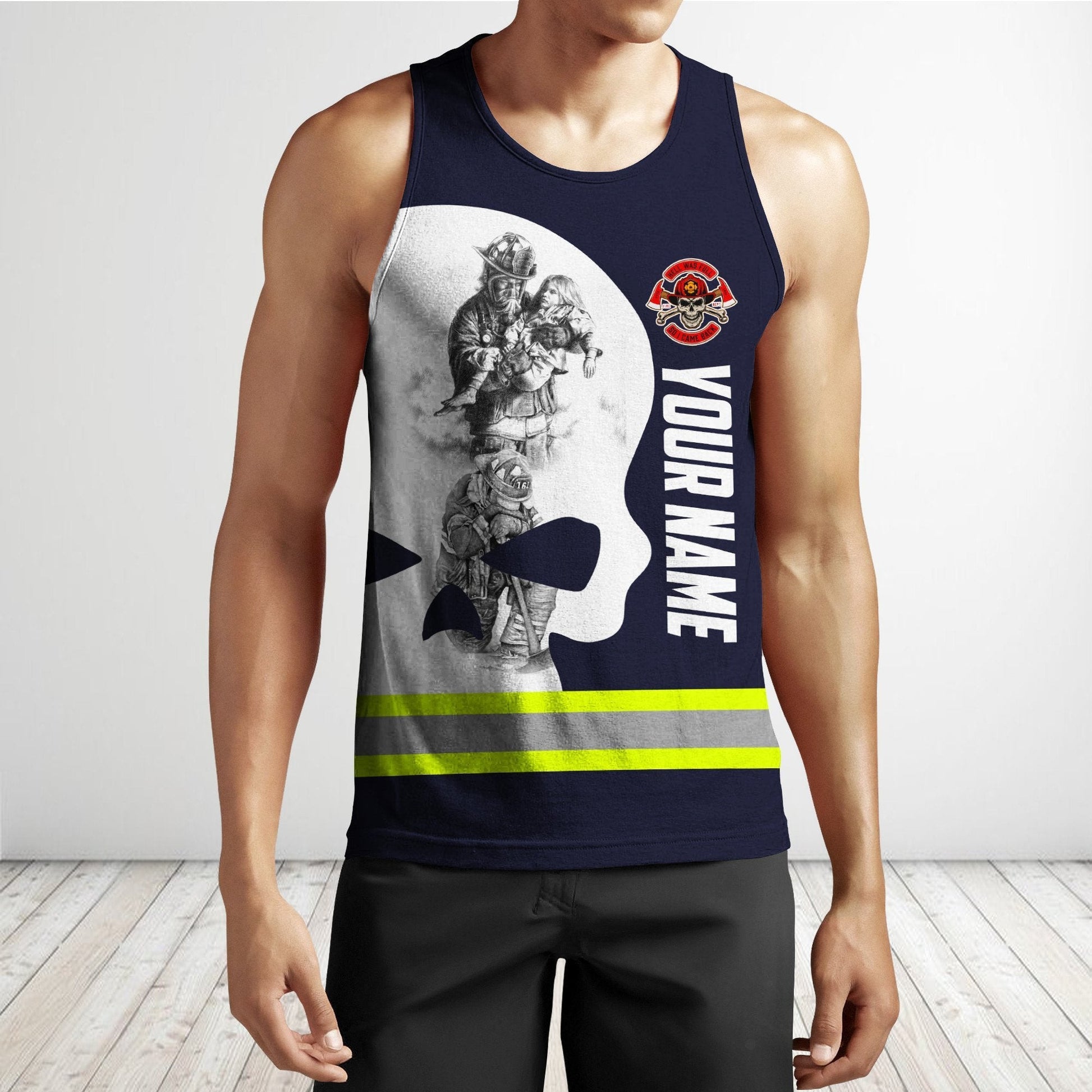 Customize Name Firefighter Hoodie Shirts For Men And Women MH