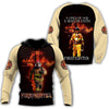 Firefighter A Child Of God, A Man Of Faith Printed Hoodie For Men And Women