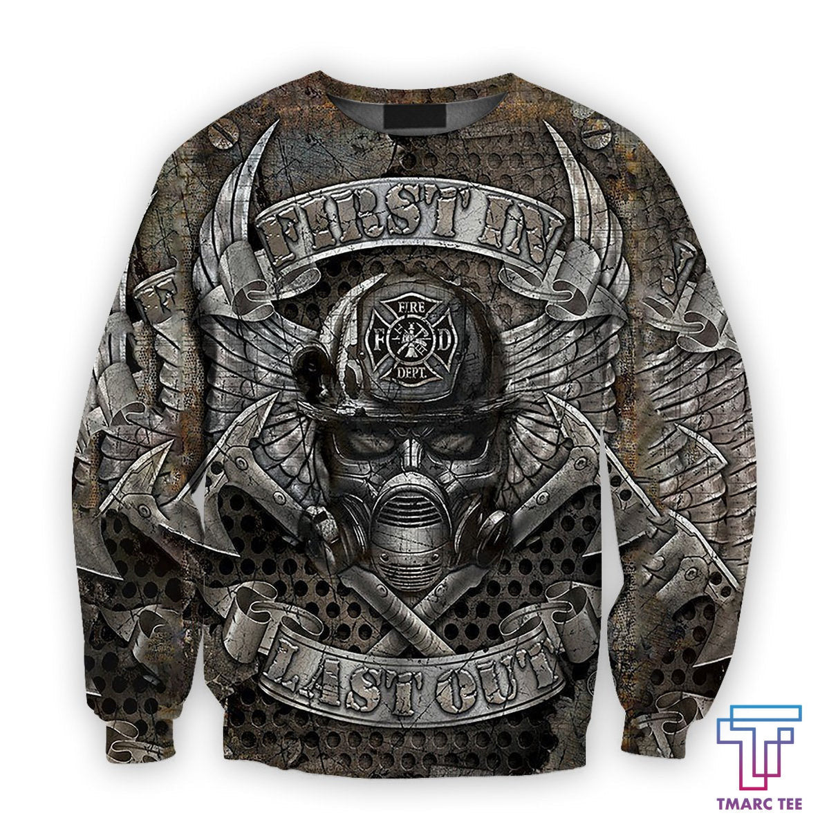 D all over print firefighter