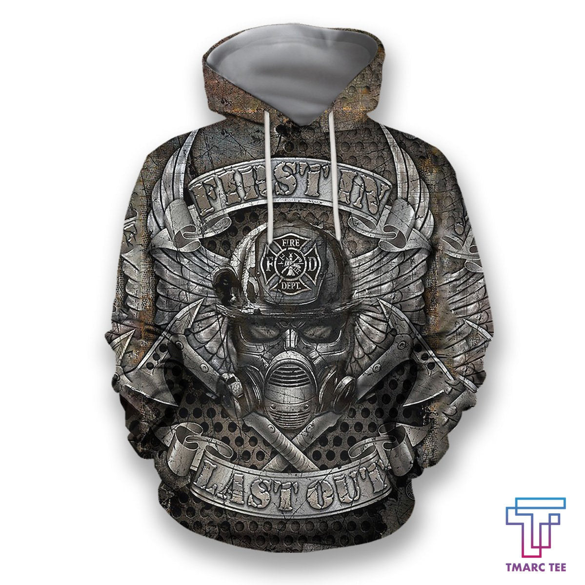 D all over print firefighter