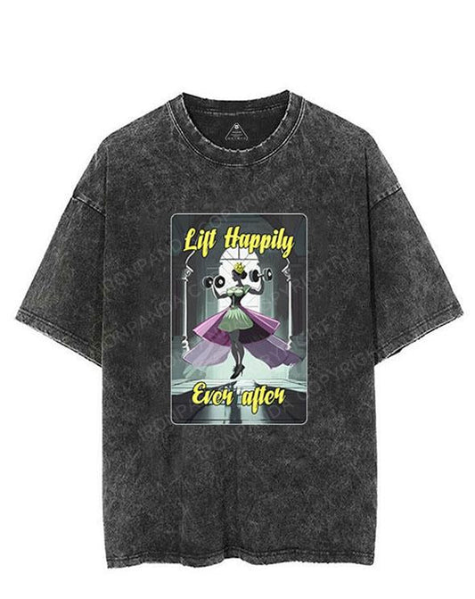 Lift Happily ever after VINTAGE GYM SHIRT