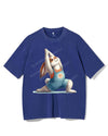 YOGA BUNNY VIBES VINTAGE GYM SHIRT