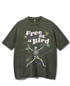 FREE AS A BIRD VINTAGE GYM SHIRT