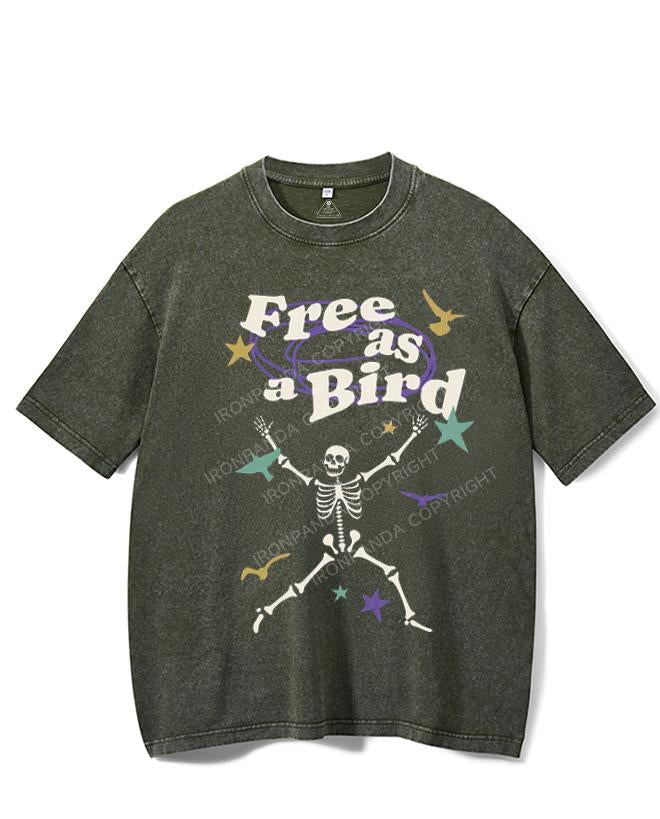 FREE AS A BIRD VINTAGE GYM SHIRT