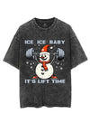 ICE ICE BABY IT'S LIFT TIME VINTAGE GYM SHIRT