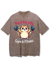 PURRFECTTLY GYM&FITNESS VINTAGE GYM SHIRT