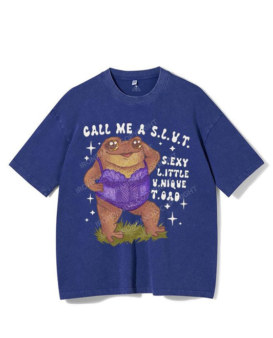 CALL ME A S.L.U.T VINTAGE GYM SHIRT