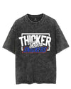 Thicker Then A Snicker VINTAGE GYM SHIRT