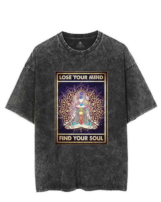Lose Your Mind Find Your Soul VINTAGE GYM SHIRT