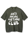ANTI SOCIAL LIFTING CLUB VINTAGE GYM SHIRT