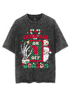 TURN ON THE CHRISTMAS SEASON MODE VINTAGE GYM SHIRT